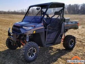 Polaris Ranger XP 1000 Spike Tinted Half Windshield | UTV ACCESSORIES - Free shipping
