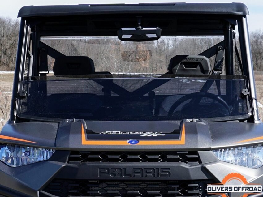 Polaris Ranger XP 900 Spike Half Windshield - Tinted | UTV ACCESSORIES - Free shipping