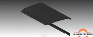 Polaris Ranger Diesel (Pro-fit) Aluminum Top 2014-2018 | RANGER-TOP-ROOF-XP-900-FULLSIZE-PRO-FIT-13-19 - Free shipping