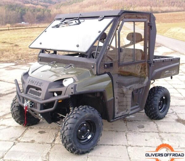 HardCabs Polaris Ranger XP 700/800 Full Cab Enclosure 2009-2014 | RANGER-CAB-ENCLOSURE-XP-700-XP-800-FULLSIZE-ROUND-BARS-09-14 - Free