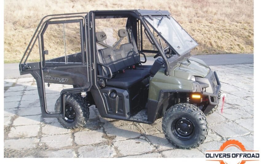 HardCabs Polaris Ranger XP 700/800 Full Cab Enclosure 2009-2014 | RANGER-CAB-ENCLOSURE-XP-700-XP-800-FULLSIZE-ROUND-BARS-09-14 - Free