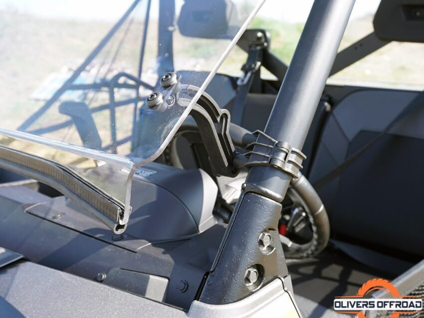 2018+ Polaris Ranger (Pro-Fit) XP 1000 Tilting Scratch Resistant Windshield | UTV ACCESSORIES - Free shipping