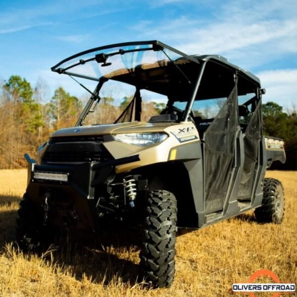 Polaris Ranger 1000 Velocity Flip Up Front Windshield 2020-2022 | UTV Accessories - Free shipping