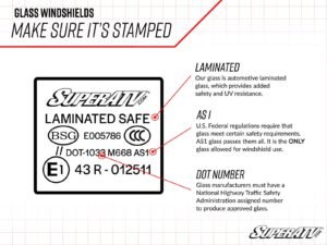 Polaris Ranger XP Kinetic Glass Windshield | UTV Accessories - Free shipping