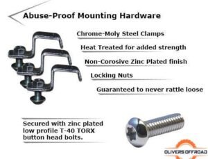 Polaris Ranger 800 Ricochet 2-Piece Diff Guard & Front Bash Plate Set | Ricochet Skid Plates - Free Shipping