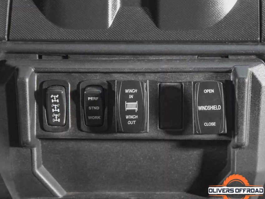 Polaris Ranger XP Kinetic MaxDrive Power Flip Windshield - Image 4