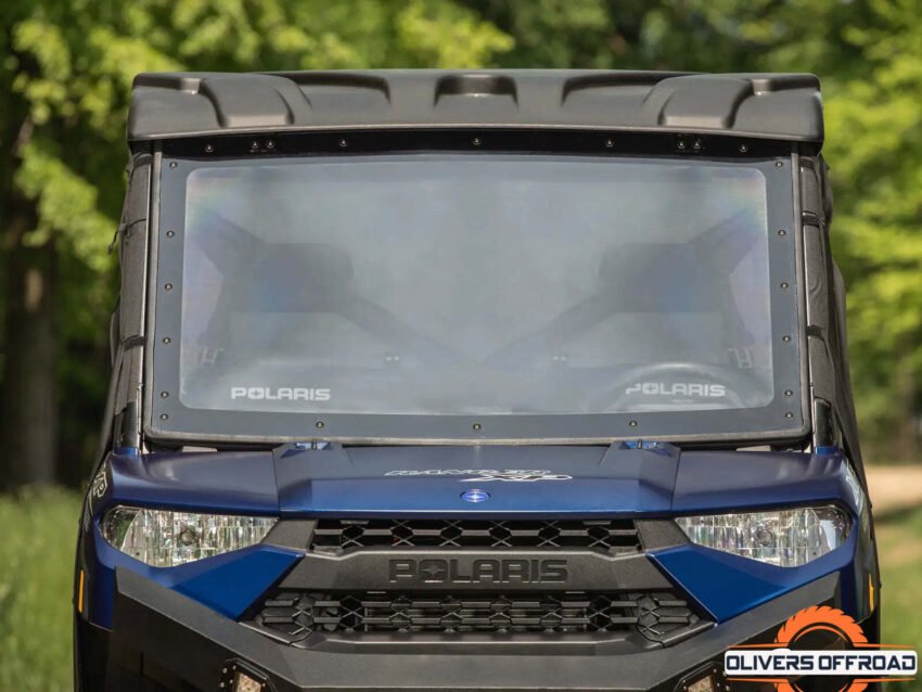 Polaris Ranger XP Kinetic MaxDrive Power Flip Windshield - Image 3