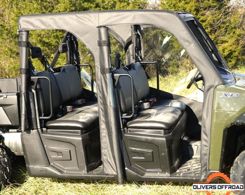 2014-2019 Polaris Ranger XP 900 Crew Soft Door Rear Window Combo | UTV ACCESSORIES - Free Shipping