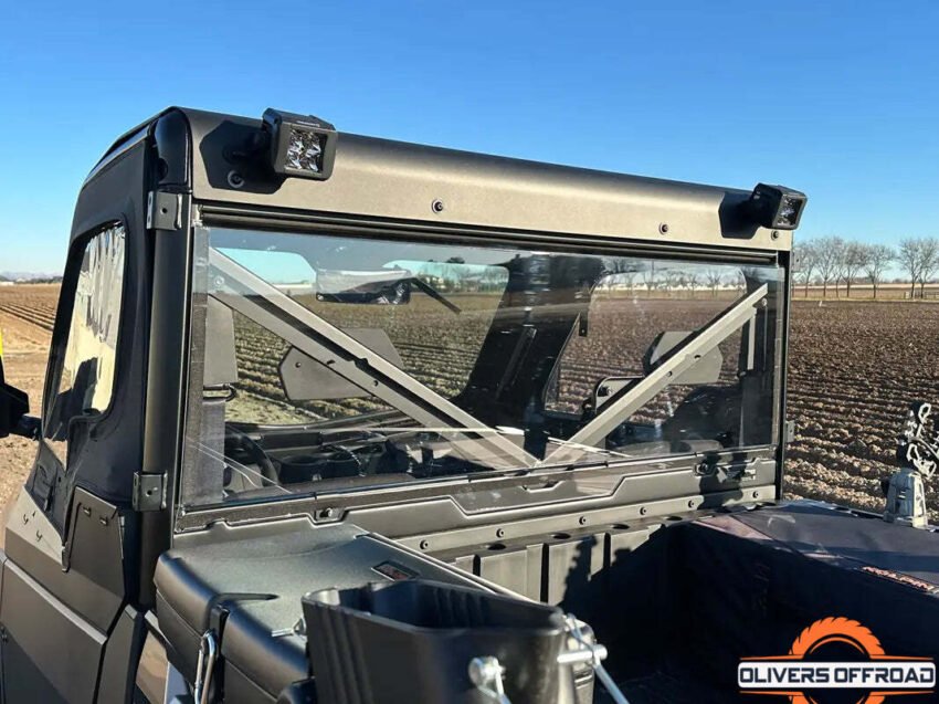 Polaris XP 1000 Crew Rear Windshield - Image 2