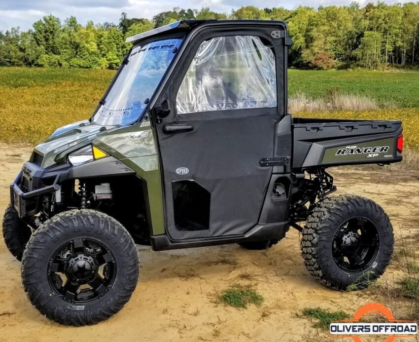 Spike Full Framed Hinged Polaris Ranger Doors - 2016 Ranger XP 570 | UTV ACCESSORIES - Free shipping