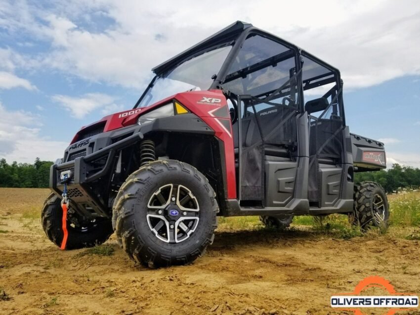 Polaris Ranger XP 1000 Crew 2-piece Tinted Polycarbonate Roof | UTV ACCESSORIES - Free shipping