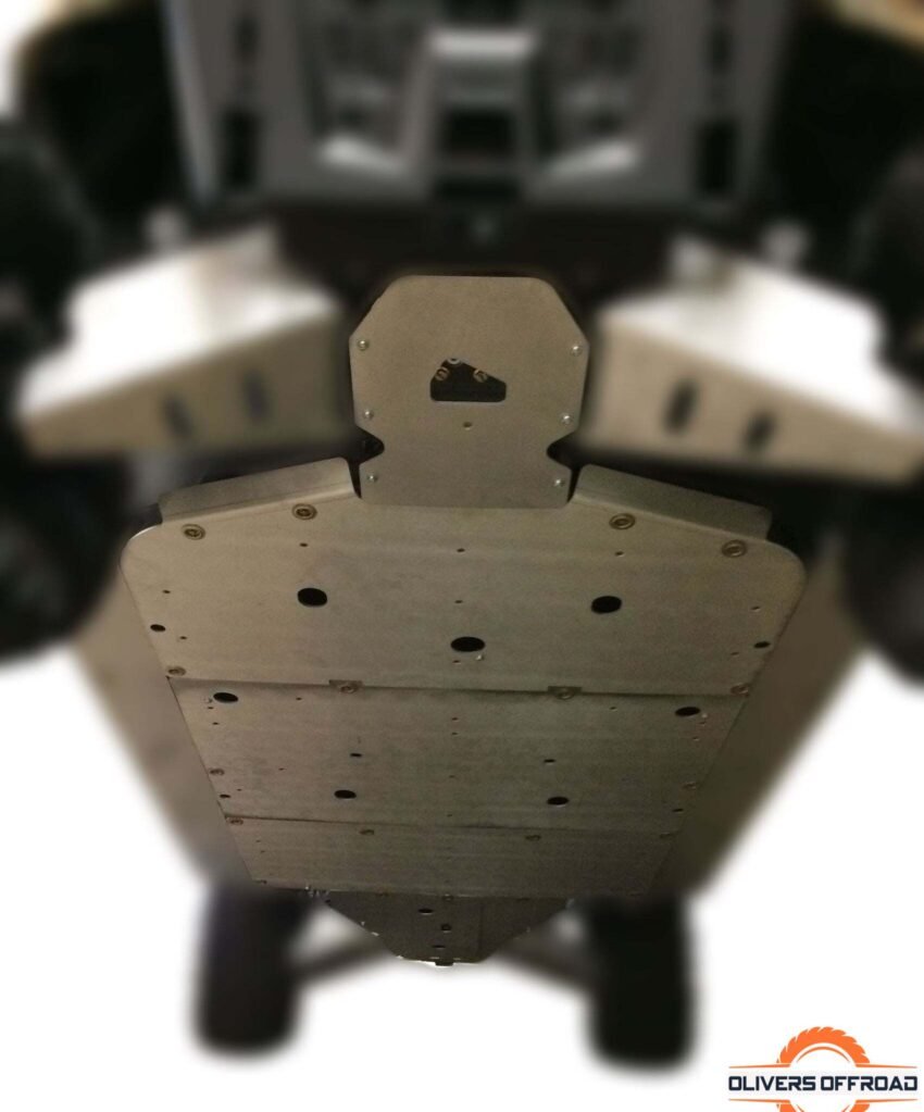 Polaris Ranger Crew XP 1000 Ricochet 5-Piece Full Frame Skid Plate Set | Ricochet Skid Plates - Free Shipping