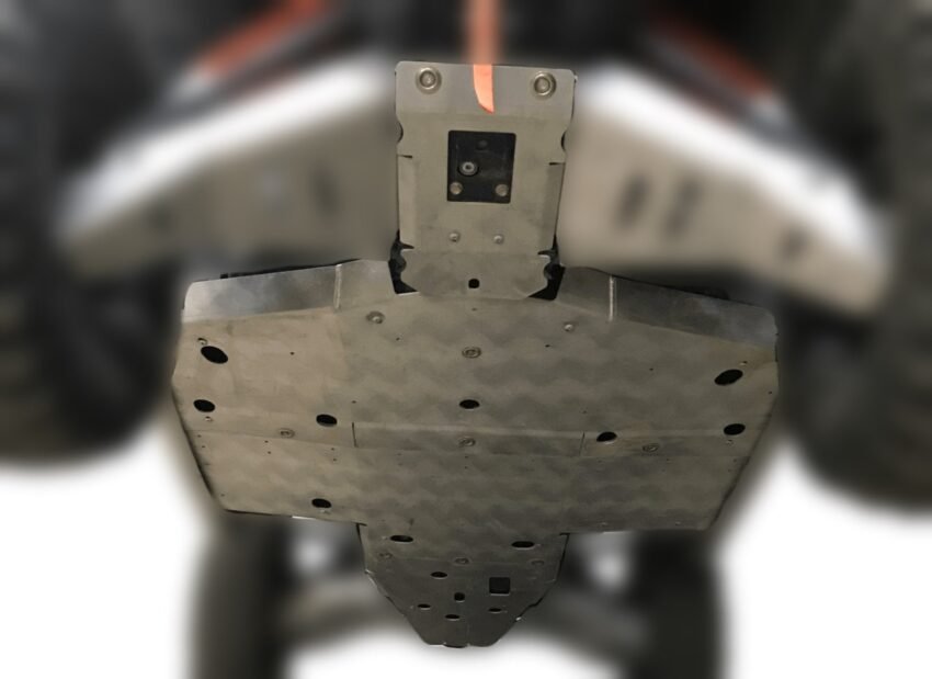 Polaris General XP 1000 Ricochet 4-Piece Full Frame Skid Plate Set | Ricochet Skid Plates - Free shipping