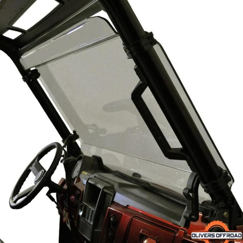 2017 Polaris Ranger XP 1000 Tilting Scratch Resistant Windshield | UTV ACCESSORIES - Free shipping