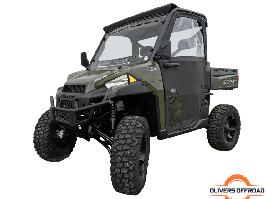 Spike Full Framed Hinged Polaris Ranger Doors - 2016 Ranger XP 570 | UTV ACCESSORIES - Free shipping