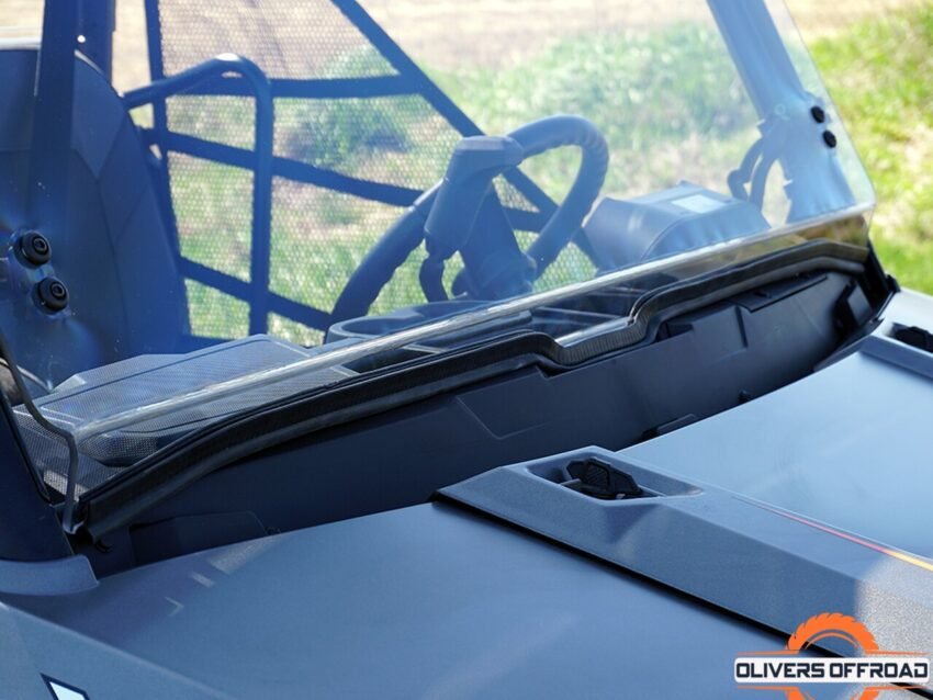 2019+ Polaris Ranger 1000 Crew Tilting Scratch Resistant Windshield | UTV ACCESSORIES - Free shipping