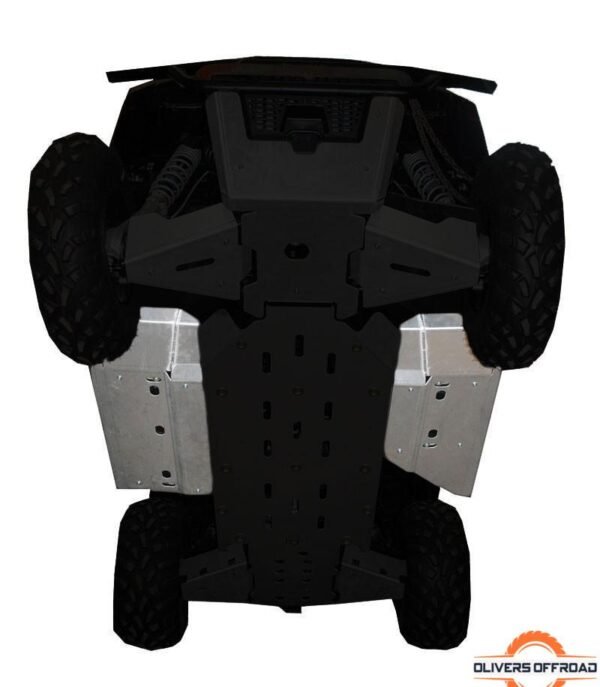 Polaris Ranger 570 (Mid-Size) Ricochet 2-Piece Rock Slider & Floor Board Skid Plate Set | Ricochet Skid Plates - Free Shipping