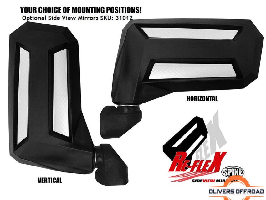 Spike Full Framed Hinged Polaris Ranger Doors - 2016 Ranger XP 570 | Free shipping