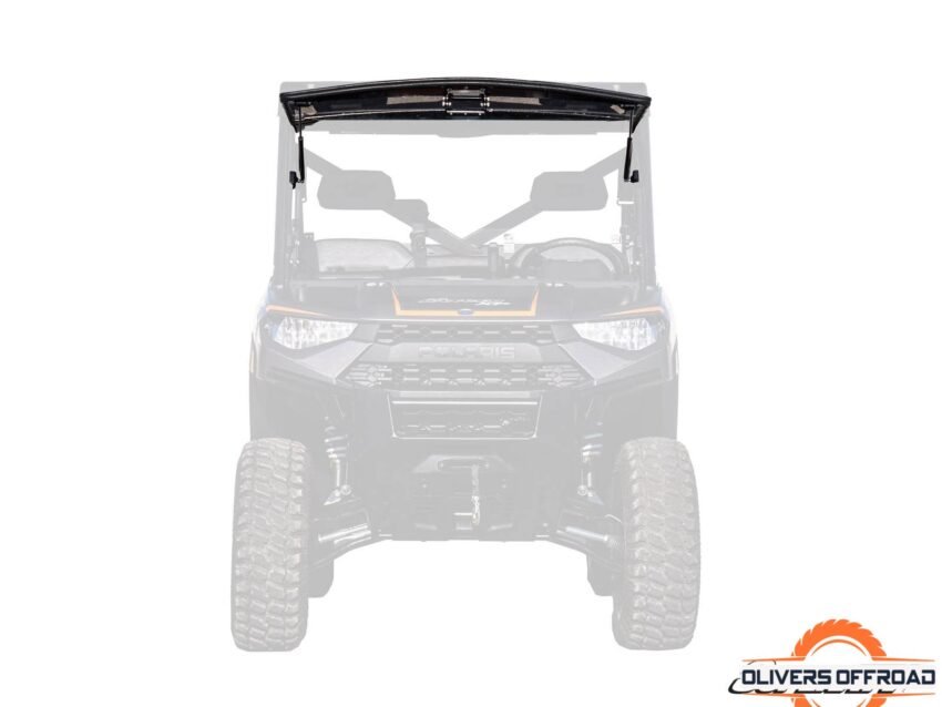 Polaris Ranger XP Kinetic Scratch-Resistant Flip Windshield | UTV Accessories - Free shipping