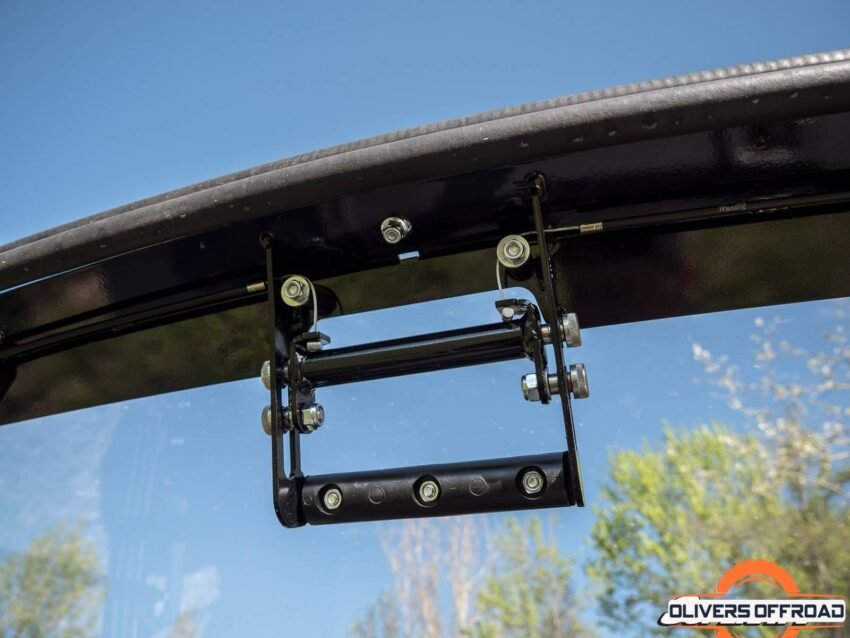 Polaris Ranger XP Kinetic Scratch-Resistant Flip Windshield | UTV Accessories - Free shipping