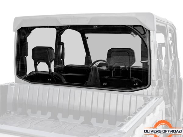 Polaris Ranger XD 1500 Scratch - Resistant Rear Windshield | UTV Accessories - Free shipping