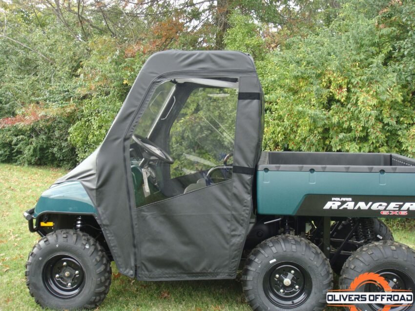 Polaris Ranger 2-Passenger 500/700 (2002-2008) - Full Cab Enclosure with Vinyl Windshield - Image 2