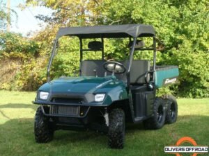Polaris Ranger 2-Passenger 500/700 (2002-2008) - Full Cab Enclosure for Hard Windshield - Image 3