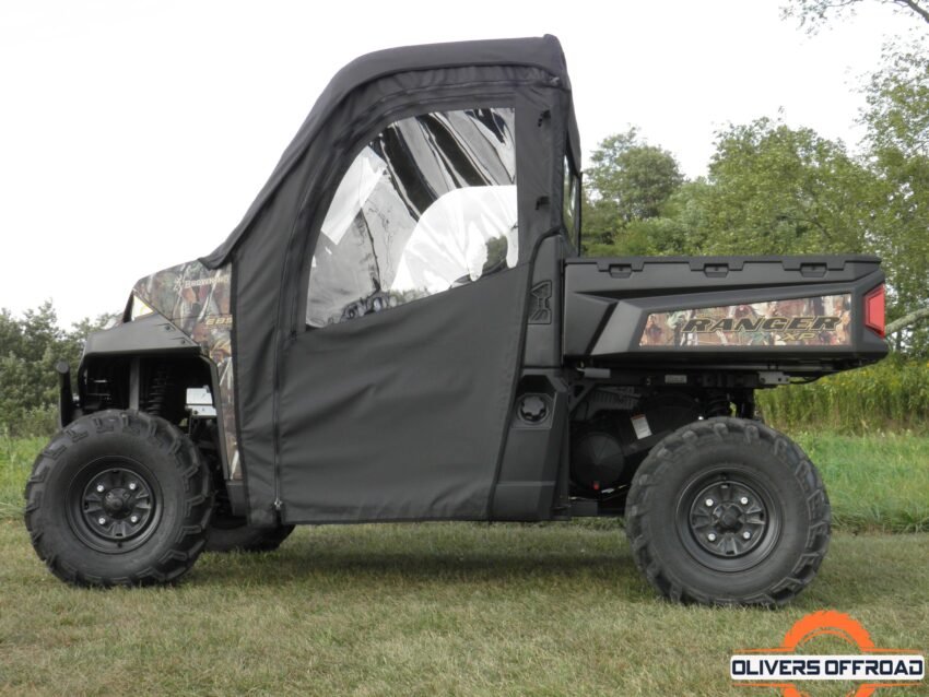 Polaris Ranger XP Kinetic Full Cab Enclosure for Hard Windshield | UTV Accessories - Free shipping