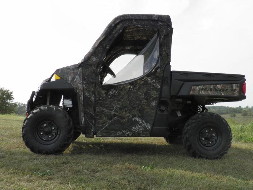 Polaris Ranger XP Kinetic Full Cab Enclosure for Hard Windshield | UTV Accessories - Free shipping