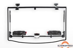 Polaris Ranger 500/570 Midsize Flip-Up Vented Scratch Resistant Windshield 2015-2022 | Free shipping