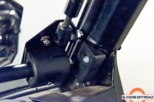 Polaris Ranger 500/570 Midsize Flip-Up Vented Scratch Resistant Windshield 2015-2022 | Free shipping