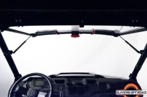Polaris Ranger 500/570 Midsize Flip-Up Vented Scratch Resistant Windshield 2015-2022 | Free shipping
