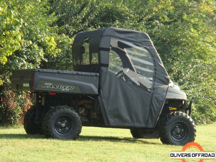 Polaris Full-Size Ranger 2-Seater 500/700/800 - Full Cab Enclosure for Hard Windshield | UTV Accessories - Free shipping