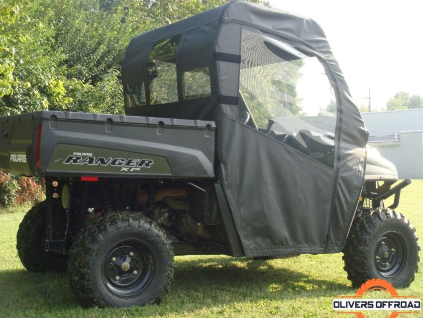 Polaris Full-Size Ranger 2-Seater 500/700/800 - Full Cab Enclosure for Hard Windshield | UTV Accessories - Free shipping