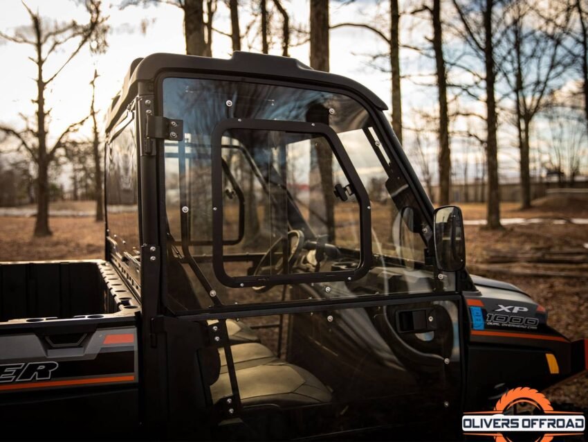 Polaris Ranger XP Kinetic Convertible Cab Enclosure Doors | UTV Accessories - Free shipping
