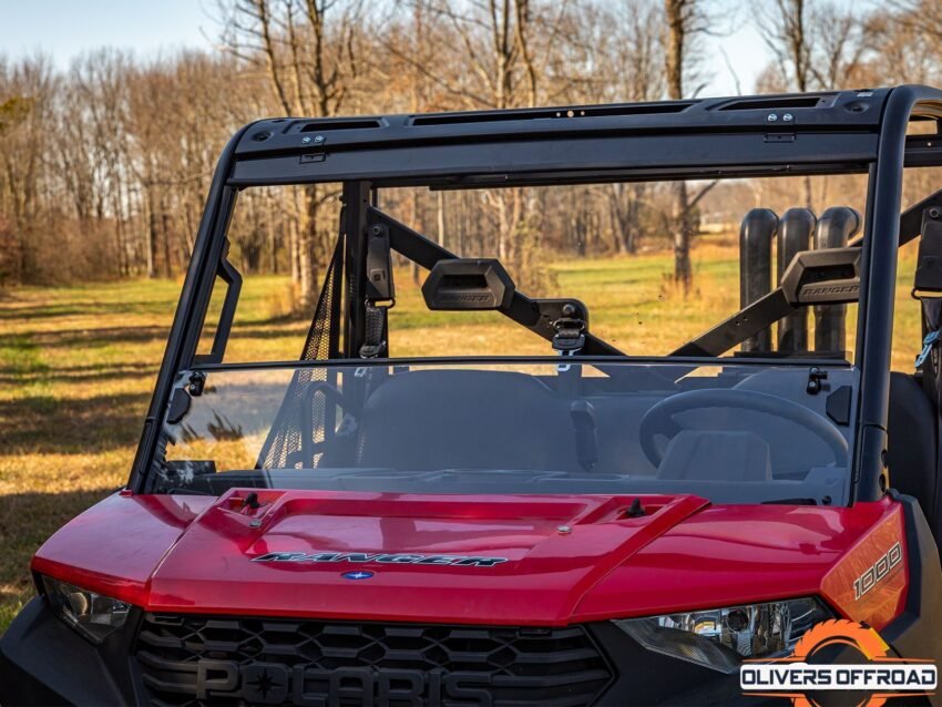 Polaris Ranger Non-XP 1000 3-in-1 Windshield | RANGER-WINDSHIELD-FRONT-FLIP-FOLD-1000-FULLSIZE-PRO-FIT-20-21 - Free shipping
