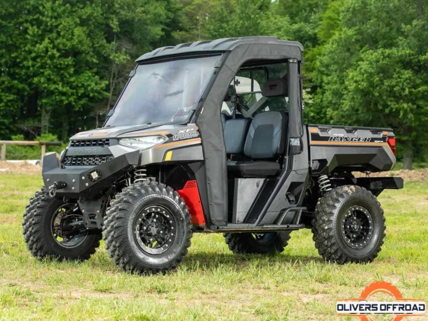 Polaris Ranger XP Kinetic Primal Soft Cab Enclosure Doors | UTV Accessories - Free shipping