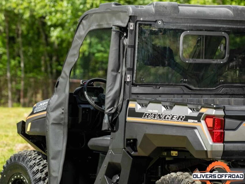 Polaris Ranger XP Kinetic Primal Soft Cab Enclosure Doors | UTV Accessories - Free shipping