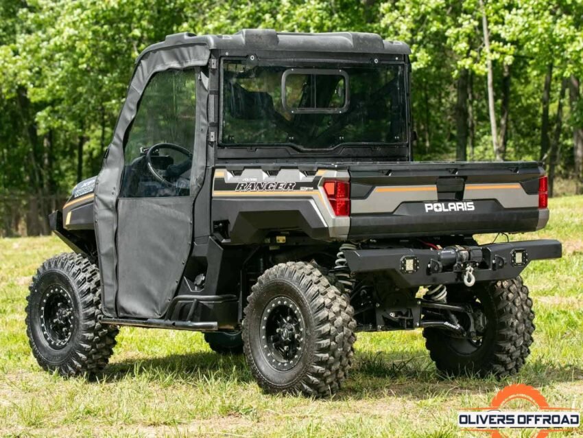 Polaris Ranger XP Kinetic Primal Soft Cab Enclosure Doors | UTV Accessories - Free shipping