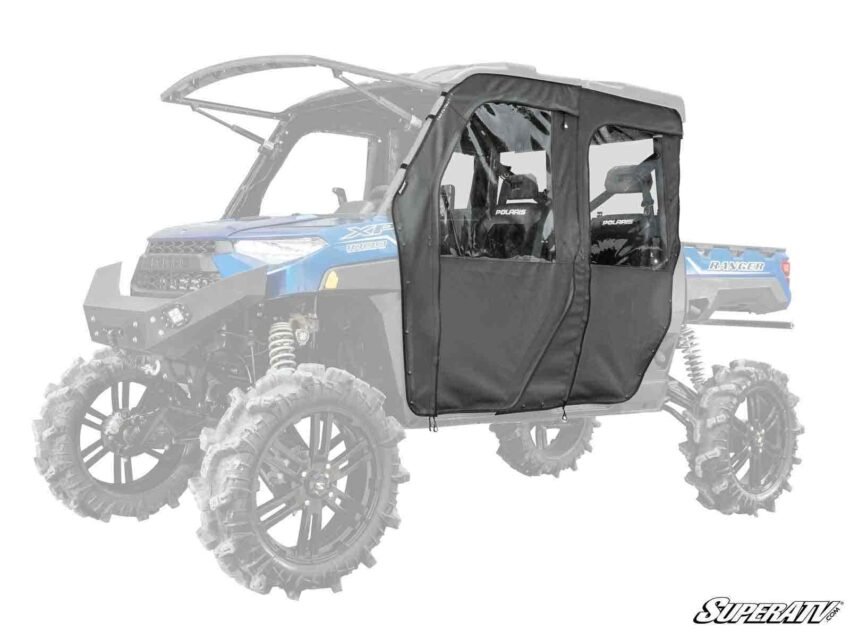 Polaris Ranger 1000 Crew Soft Cab Enclosure Doors | UTV Accessories - Free shipping