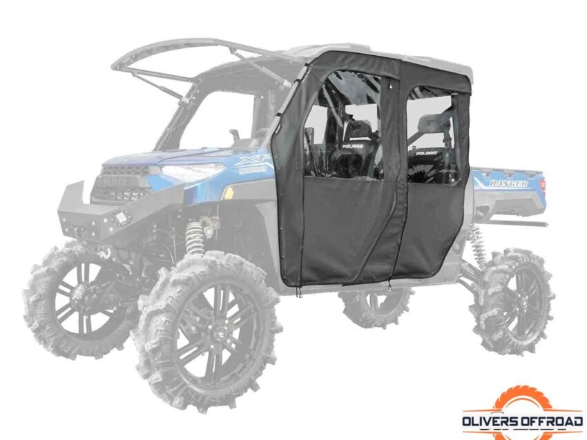 Polaris Ranger 1000 Crew Soft Cab Enclosure Doors | UTV Accessories - Free shipping