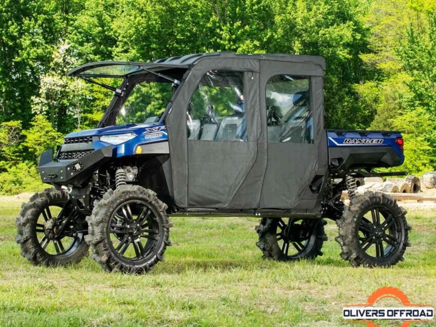 Polaris Ranger 1000 Crew Soft Cab Enclosure Doors | UTV Accessories - Free shipping