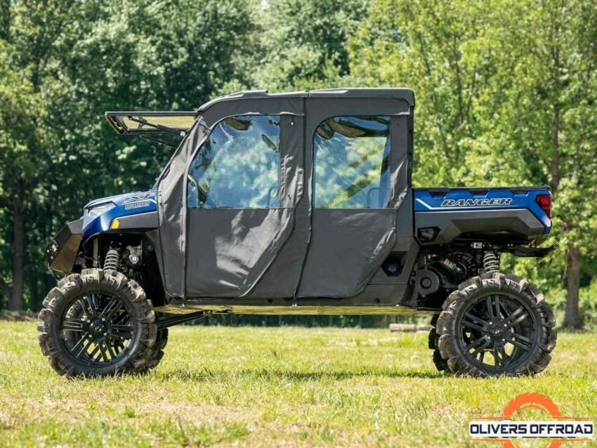 Polaris Ranger 1000 Crew Soft Cab Enclosure Doors | UTV Accessories - Free shipping