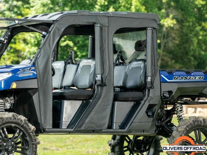 Polaris Ranger 1000 Crew Soft Cab Enclosure Doors | UTV Accessories - Free shipping