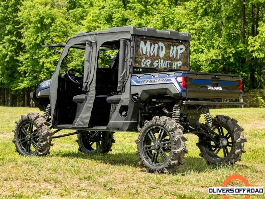 Polaris Ranger 1000 Crew Soft Cab Enclosure Doors | UTV Accessories - Free shipping