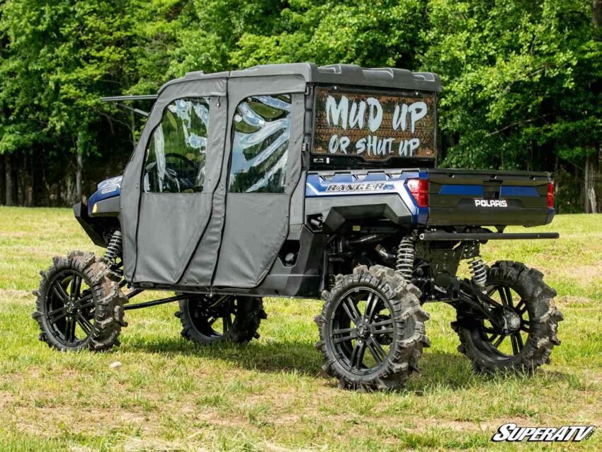 Polaris Ranger 1000 Crew Soft Cab Enclosure Doors | UTV Accessories - Free shipping
