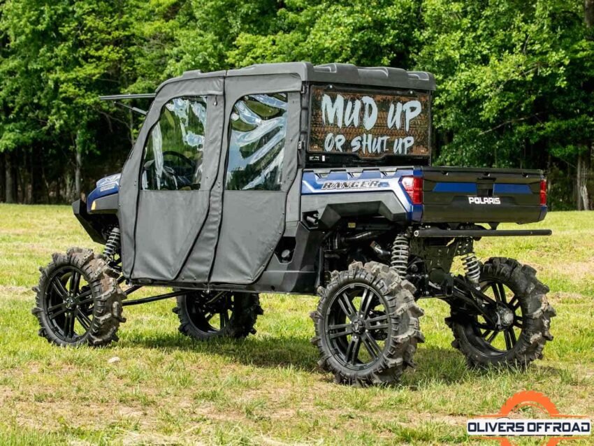 Polaris Ranger 1000 Crew Soft Cab Enclosure Doors | UTV Accessories - Free shipping
