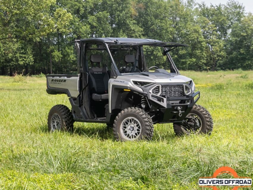 Polaris Ranger XD 1500 MaxDrive Power Flip Windshield | UTV Accessories - Free shipping