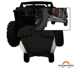 Polaris Ranger Crew 1000 High Lifter Ricochet 4-Piece Aluminum Rock Slider Set | Ricochet Skid Plates - Free Shipping
