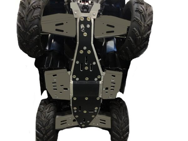Polaris Sportsman Touring XP 1000 Trail Ricochet 2-Piece Full Frame Aluminum Skid Plate Set | Free shipping